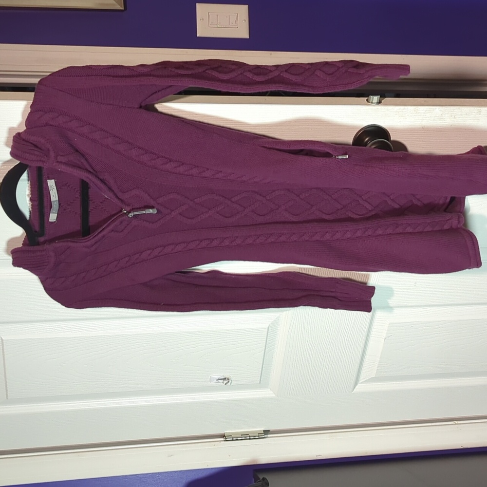 Athleta 3/4 length cable knit dress